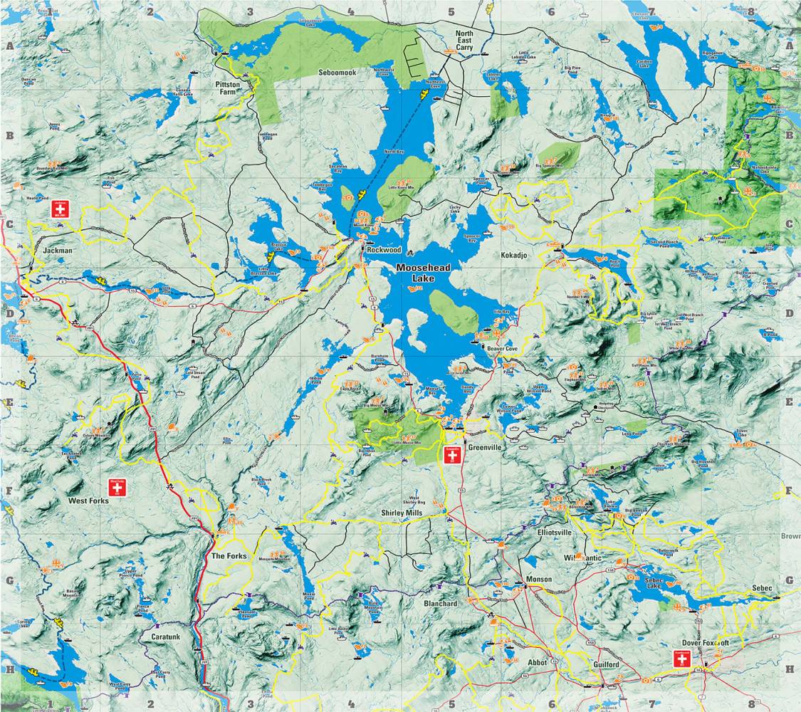 Moosehead Lake region.